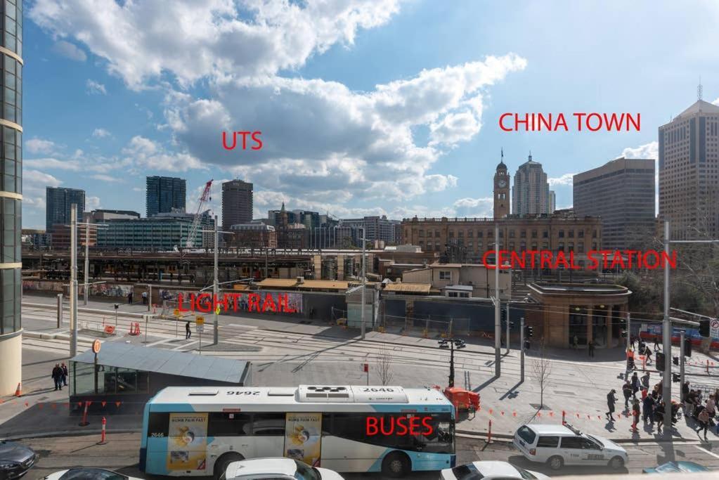 Elegant Double Ensuite Room - Ac - 1Min To Central - Closely Located To Almost Sydney Must Seen Spots ภายนอก รูปภาพ