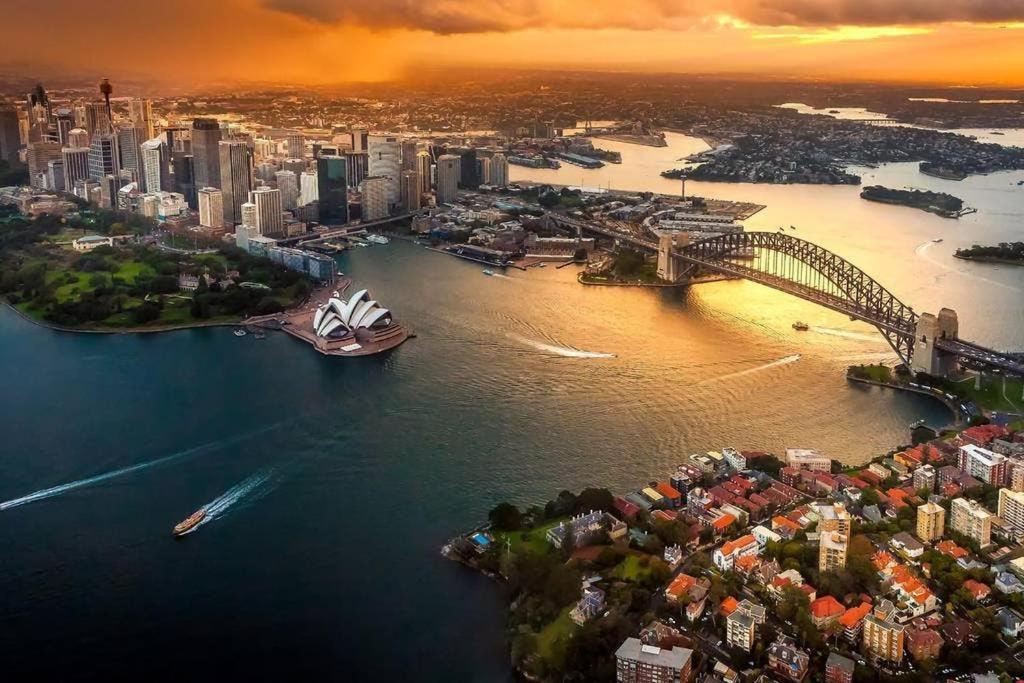 Elegant Double Ensuite Room - Ac - 1Min To Central - Closely Located To Almost Sydney Must Seen Spots ภายนอก รูปภาพ